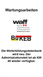 Mobile Screenshot of admin.weiterbildung.at